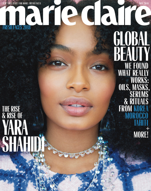 Illustration for article titled Fresh Faces: Issa Rae and Yara Shahidi Cover Marie Claire’s May Issue